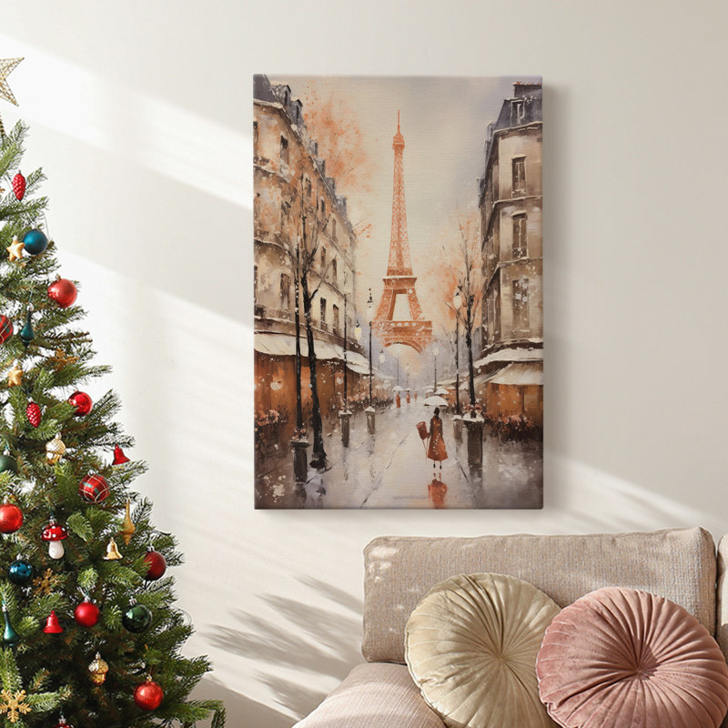 Art des Fêtes de Noël - Toile tendue avec châssis dxlviii, H 18 po x l 12 po