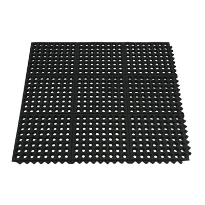 Rubber Kitchen Mat, Anti-fatigue Non-slip Floor Mat Class, High-density Waterproof Shock Absorption, Textured Surface Easy Clean For Kitchen Sink Stove Countertop Daily Cooking