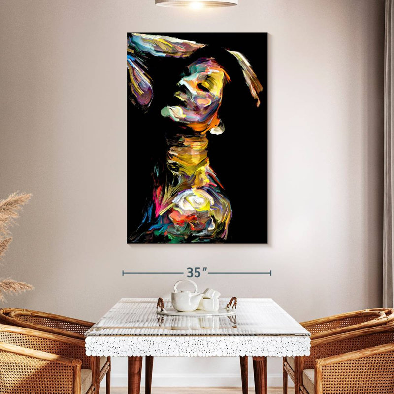 Leisha Captivating Female, 51" H x 34" W