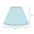 Deep Empire Hardback No Slub Fabric Lampshade with Washer Fitter for Table Lamps-94876135-78628872
