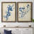 " Indigo Leaf Study I " 2 - Pieces-793904520-793904521-793872679