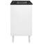 Meuble-lavabo en métal perforé 36 po Modway Calla-95616637-95616638