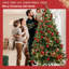 Arbre de Noël épinette pré-éclairé-937089753