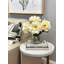 Peonies Arranged in Glass Vase-1080093594