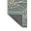 Tapis vert soyeux et moelleux-100886194