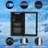 COWSAR 17.52'' 24 Bottle and 75 Can Single Zone Freestanding, Beverage Refrigerators & Coolers, Temperature Control, Reversible Door, Low Noise