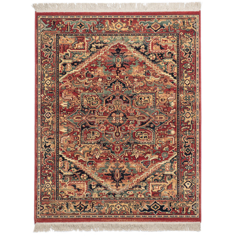 Oriental Wool Area Rug, Rectangle 160 x 230cm