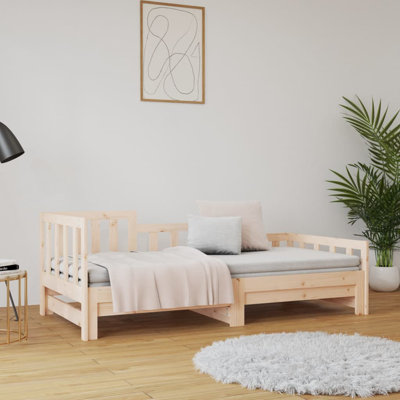 Farlough Solid Wood Daybed with Trundle
