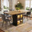 Metal Base Dining Table-914158153