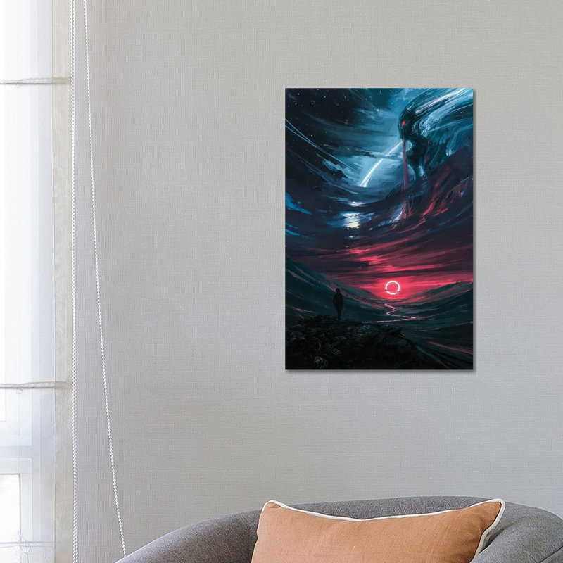 Omen by Alena Aenami - Wrapped Canvas Print, 66.04 cm H x 45.72 cm W x 3.175 cm D