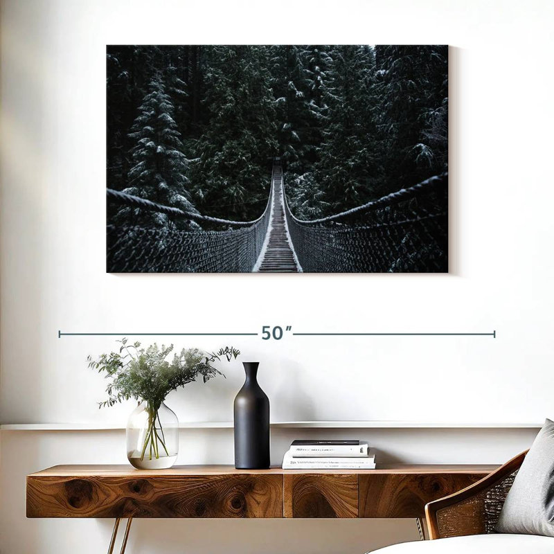 Lilie Vancouver Winter Wonderland Bridge, H 26 po x l 39 po