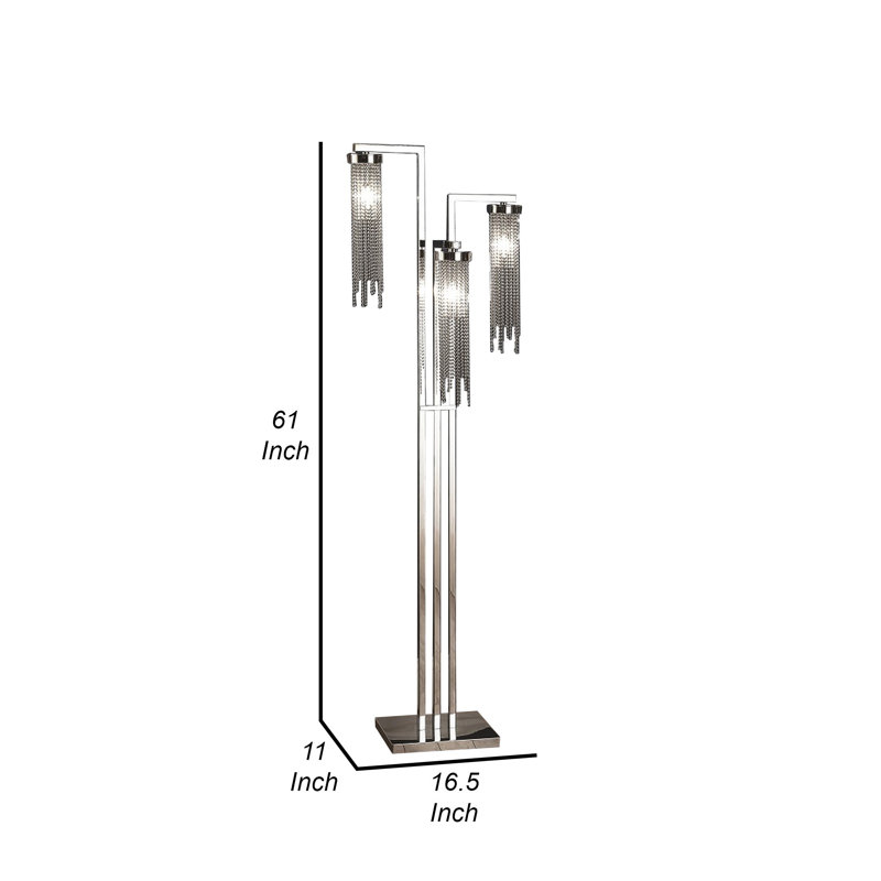 Calisi Chrome Floor Lamp