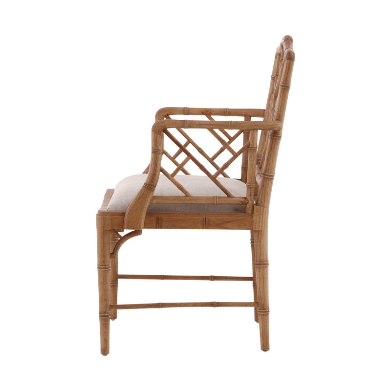 Furniture Classics Sawyer Mahogany Upholstered Arm Chair
