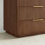 Meuble-lavabo double 72 po en noyer clair Zanica-129171917
