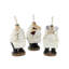 Ensemble de 3 figurines en chef Jadeown