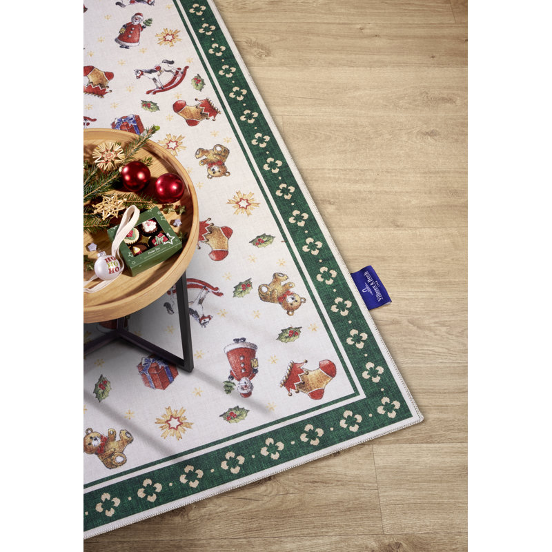 Toy`s Delight Area Rug, Multi-colored Green, Rectangular 160 x 230cm