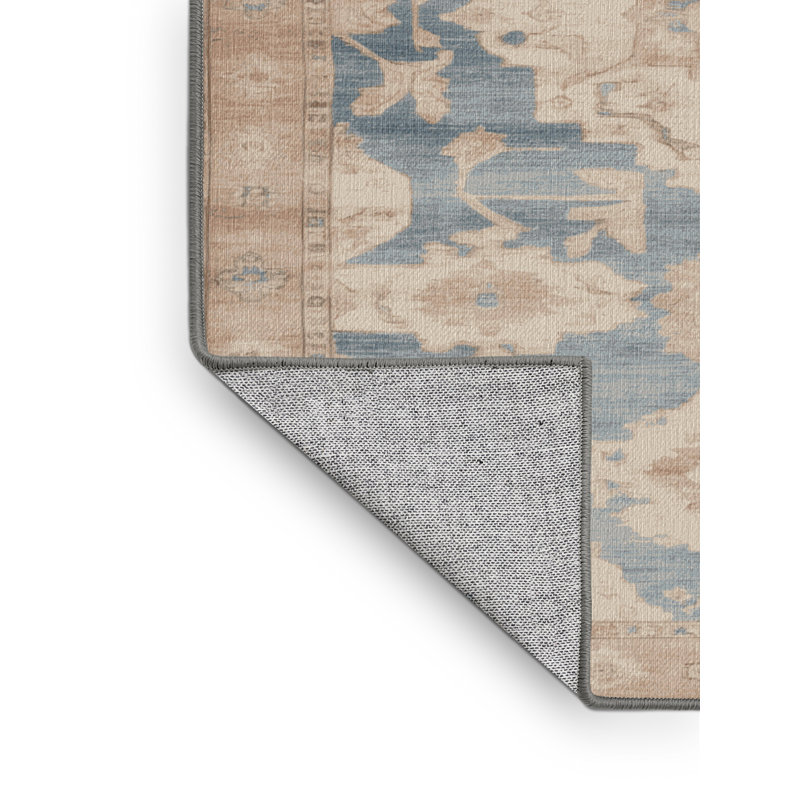 Tapis gris lavable à la machine