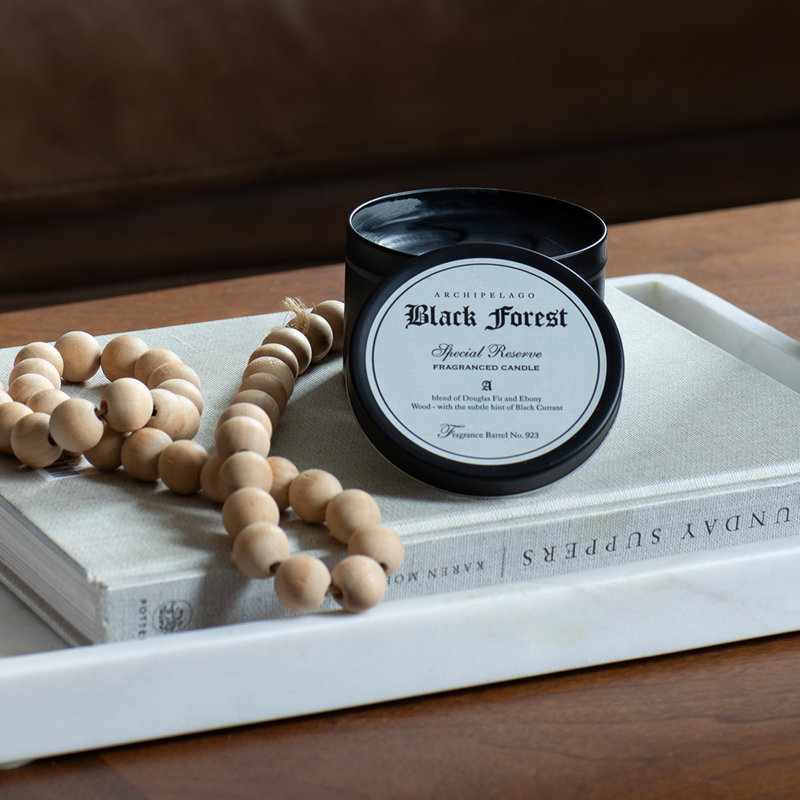 Black Forest Travel Tin Candle
