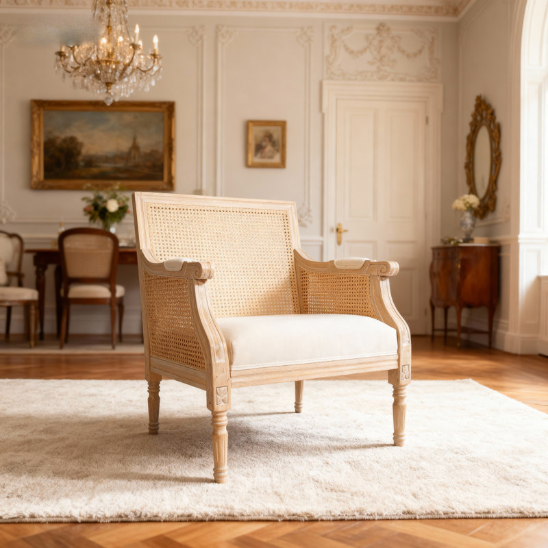 Fauteuil d'appoint avec fauteuil rembourré French French