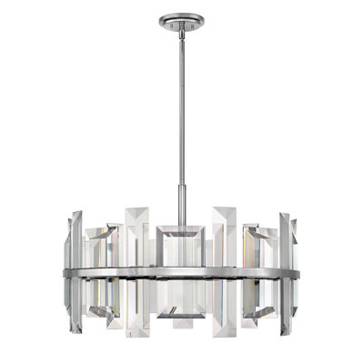 Odette 9 - Light Wagon Wheel Chandelier