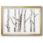 Birch Trees II, reproduction d'art encadrée-430658394-430658393