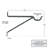 Metal Weather Resistant Bracket Plant Stand