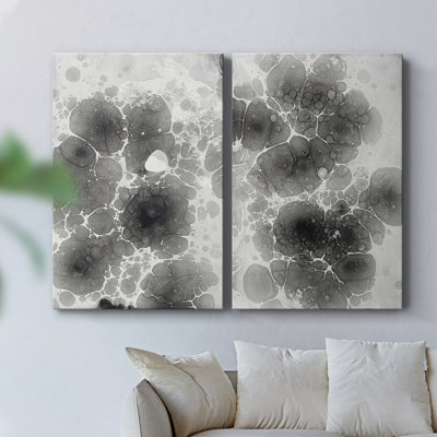 Marbling I-Premium Gallery Wrapped Canvas -Ready to Hang