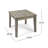 Outdoor Acacia Wood Side Table-1564995960