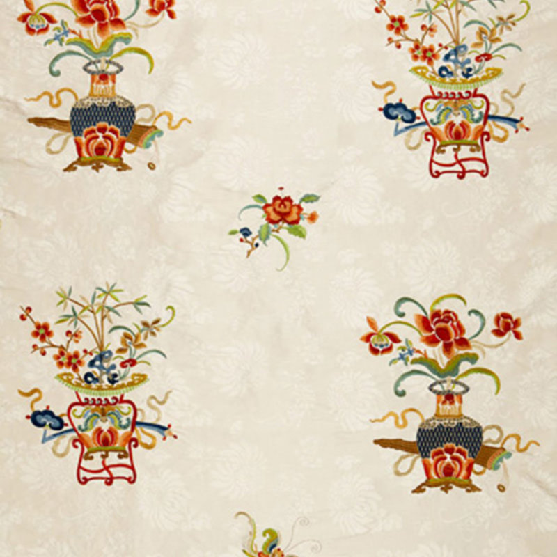 Perennial Favorites Ming Embroidery Fabric
