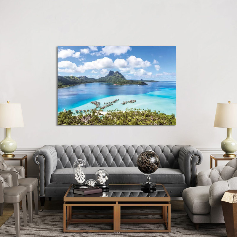Long Landscape by Allison Pearce - Wrapped Canvas Painting, 152.5 cm H x 101.5 cm W