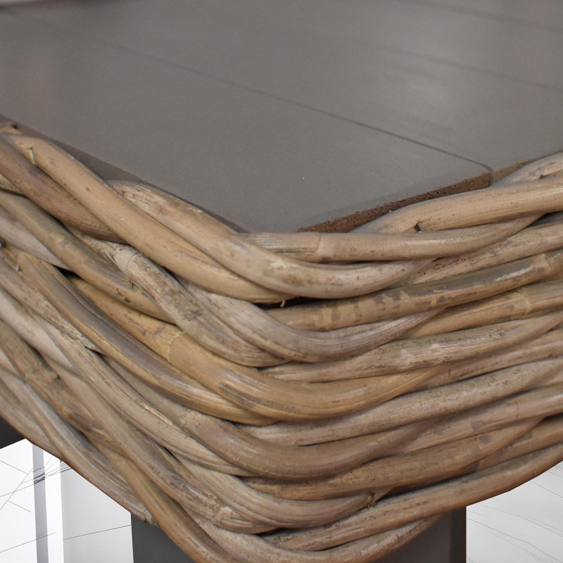 Aliyaha Bar Table - Greywash