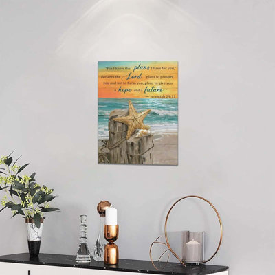 1 Piece Wrapped Canvas Wall Art