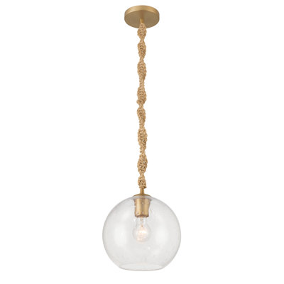 Mini-luminaire suspendu 1 lumière 9,75 po Elyric