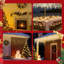 7FT-70 lumières blanc chaud et doux scintillant avec mini glaçons à DEL de qualité commerciale imperméables pour la décoration des Fêtes, décorations de Noël-2009774273