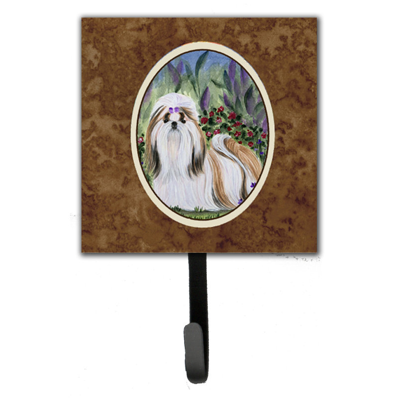 Porte-laisse tzu et crochet mural shih
