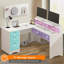 2 Piece Computer Desk Office Set