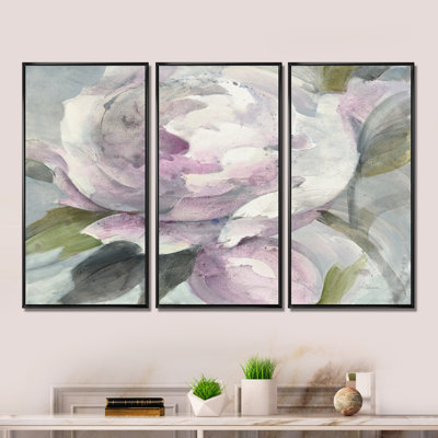 " Twilight Peony " 3 - Pieces