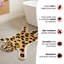 Shaped Leopard Rug