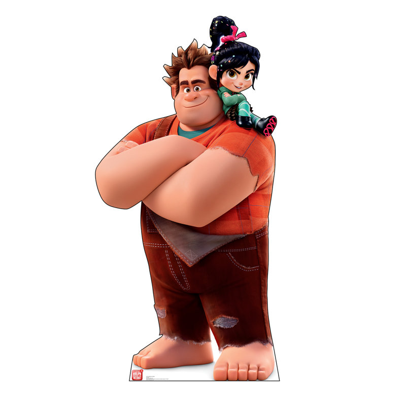 Vanellope and Ralph Life-Size Cardboard Cutout Standup