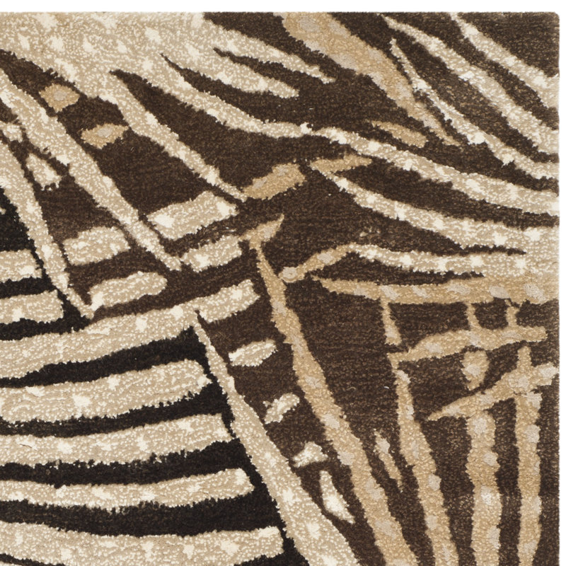 Greaves Martha Stewart Wool & Viscose Floral Rug, Rectangle 9'6" x 13'6"