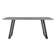 Alonia 5 Piece Pewter Rectangular Dining Set