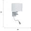 Audra Mild Steel LED Armed Sconce-1231911110