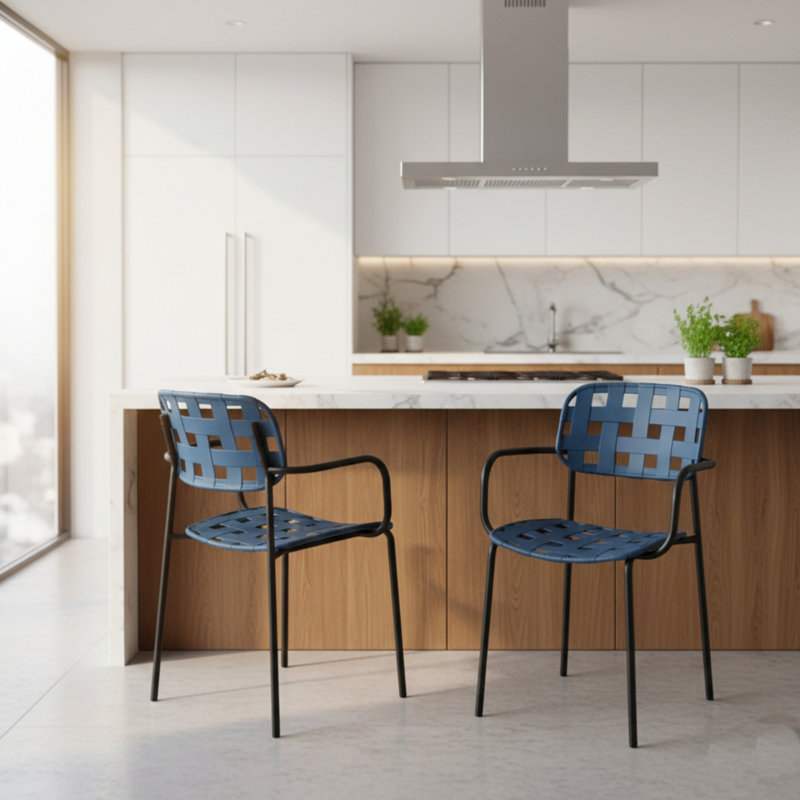 Stacking Patio Dining Armchair