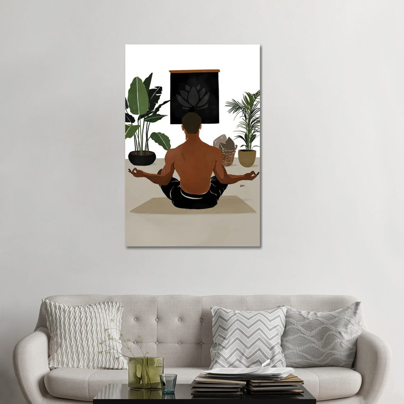 « Focus » par Bria Nicole-impression d’art graphique, Toile tendue, Pas de tapis, H 48 po x l 32 po x P 1,5 po