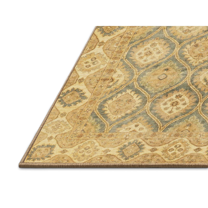 Abstract Indoor Rug, Rectangle 2' x 4'