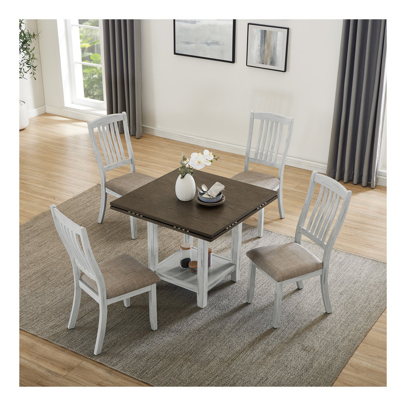 Multifunctional expansion folding table, can sit 4 people, with storage space, four side folding table can save space colleagues can also expand the use area, suitable for kitchen, living room ect.