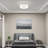 Betel Fabric Semi Flush Mount-73031940-105785361