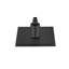 8" Black Square Rainfall Shower Head, Wall/Ceiling Mounted-114229151