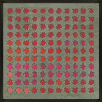 Squared Circles 4 Painting by Jacques Pilon