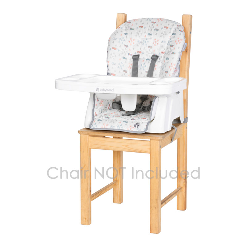 Adapt SpaceSaving Booster Chair - Elephant Meadow Coral